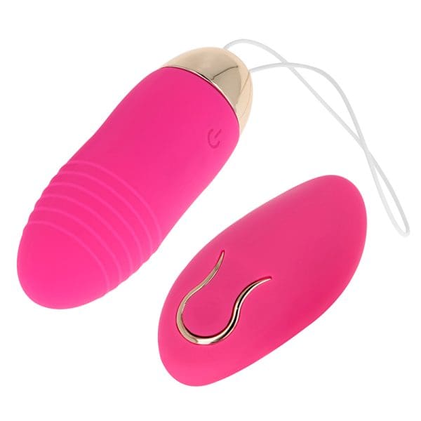 OHMAMA - REMOTE CONTROL VIBRATING EGG 10 SPEEDS PINK 3